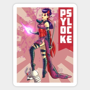 Psylocke Bombshell Magnet